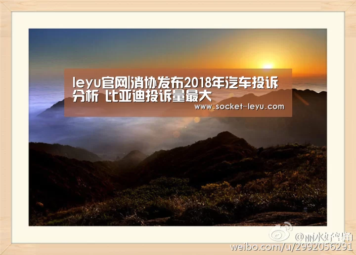 leyu官网|消协发布2018年汽车投诉分析 比亚迪投诉量最大(图1) leyu官网